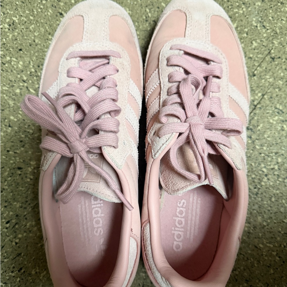 Adidas Women's Pink Samba Sneakers